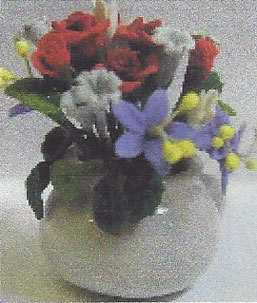 Dollhouse Miniature Multi-Color Arrangement